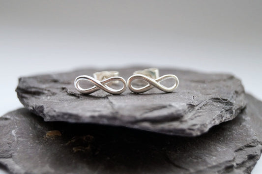 Infinity Sterling Silver Earrings