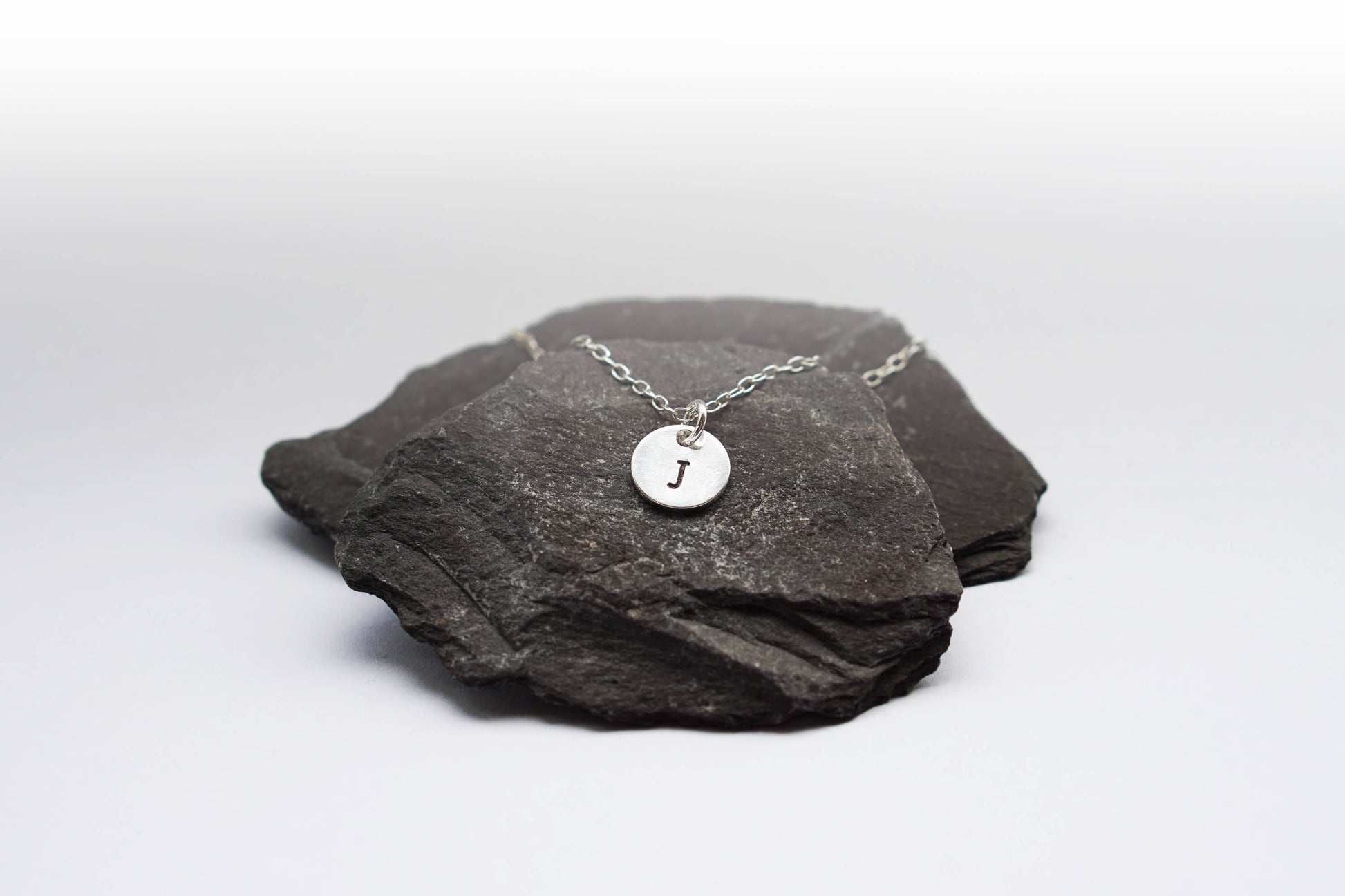 Personalised Sterling Silver Monogram Initial Necklace