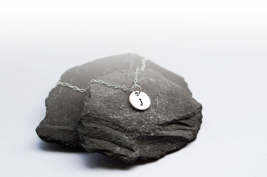 Personalised Sterling Silver Monogram Initial Necklace