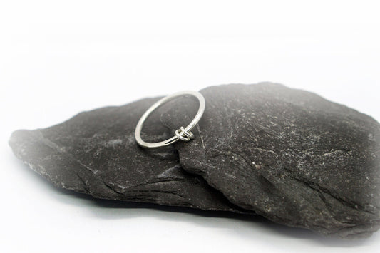 Fidget Links Recycled Sterling Silver Rings