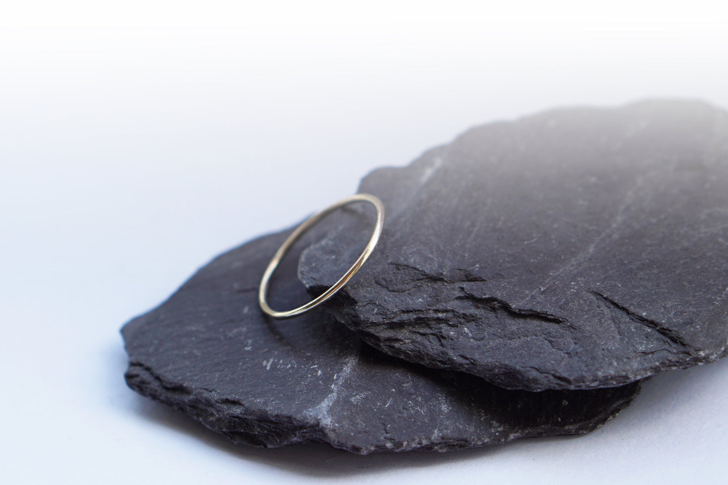 Solid Recycled 9ct Gold Stacking Rings Set