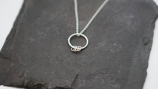 Fidget Links Sterling Silver Necklace