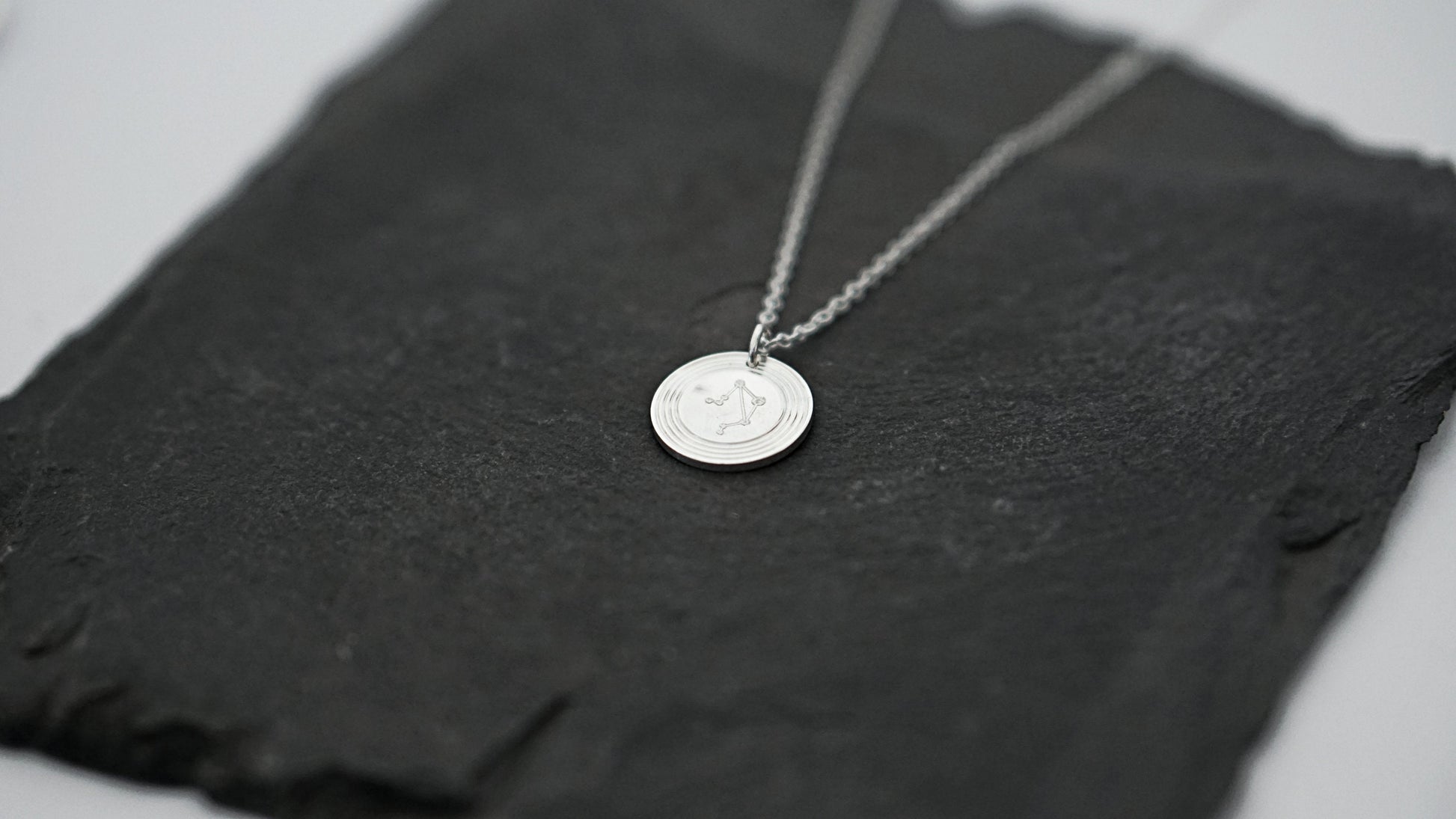 Zodiac Constellation Personalised Sterling Silver Necklace