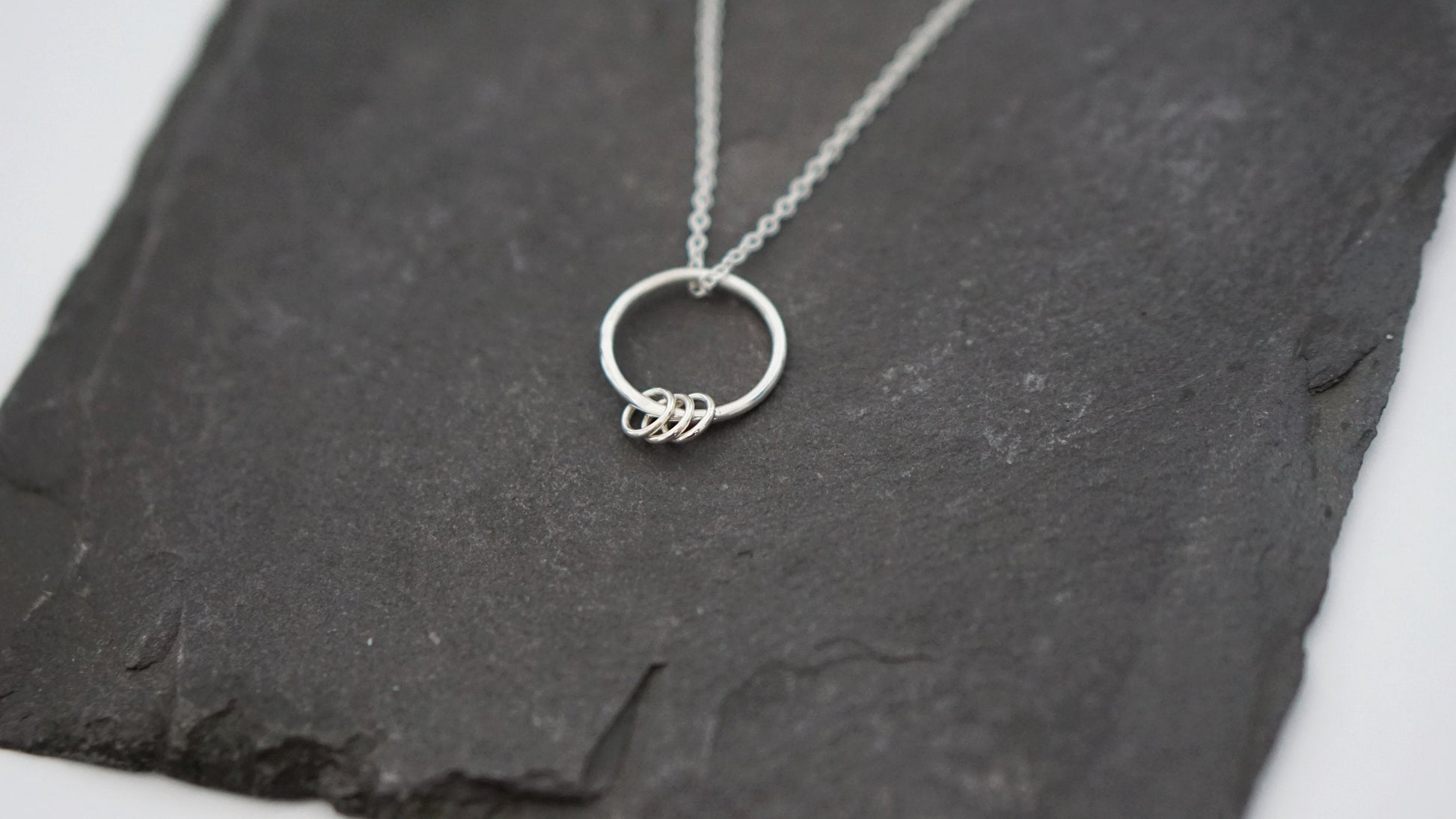 Fidget Links Sterling Silver Necklace
