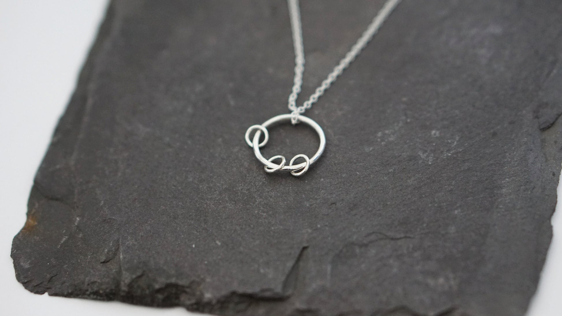 Fidget Links Sterling Silver Necklace
