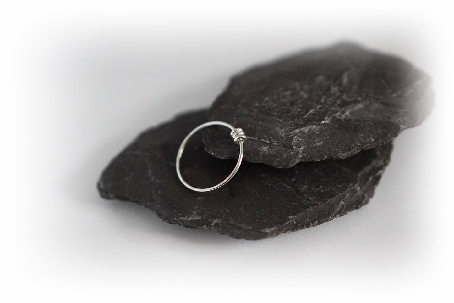 Little Doughnuts Fidget Ring Sterling Silver