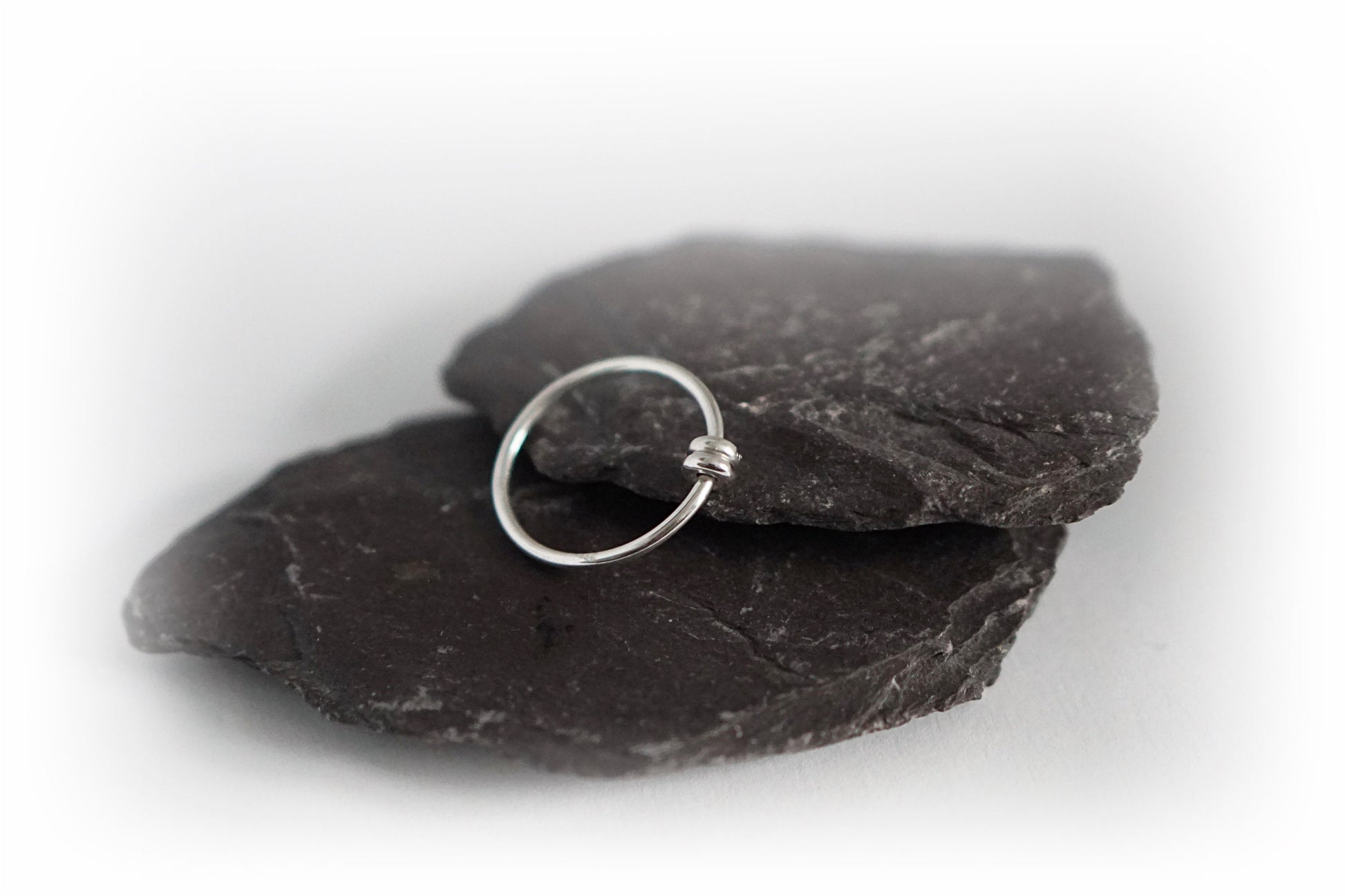 Doughnuts Fidget Ring Sterling Silver