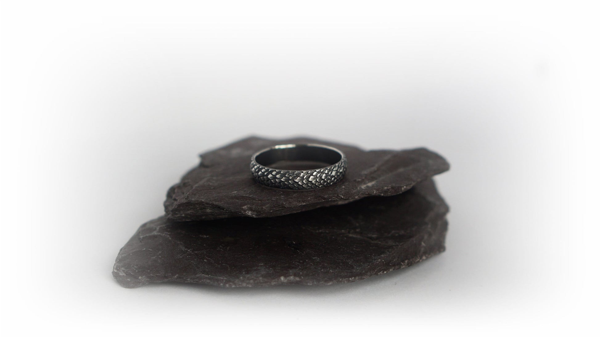 Dragon Scales Sterling Silver Ring Band ~ ring, silver ring, unisex ring, men's ring, band, eternity ring, statement ring, snake