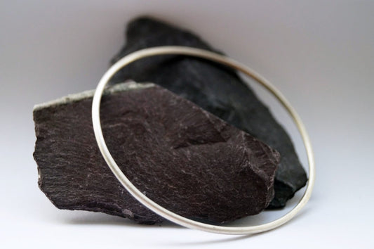 Recycled Sterling Silver Bangle