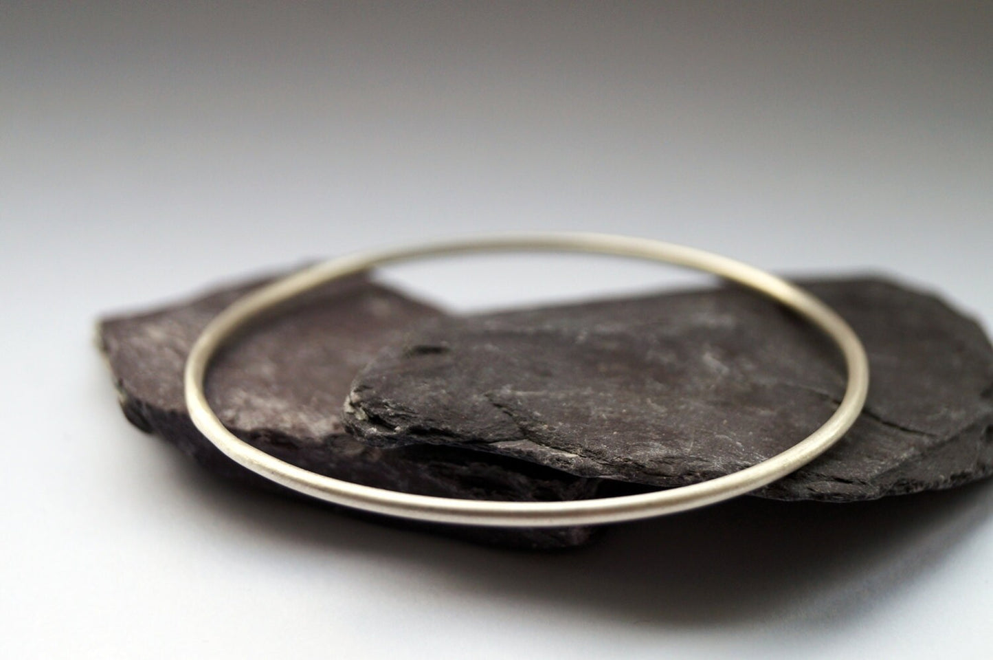 Recycled Sterling Silver Bangle