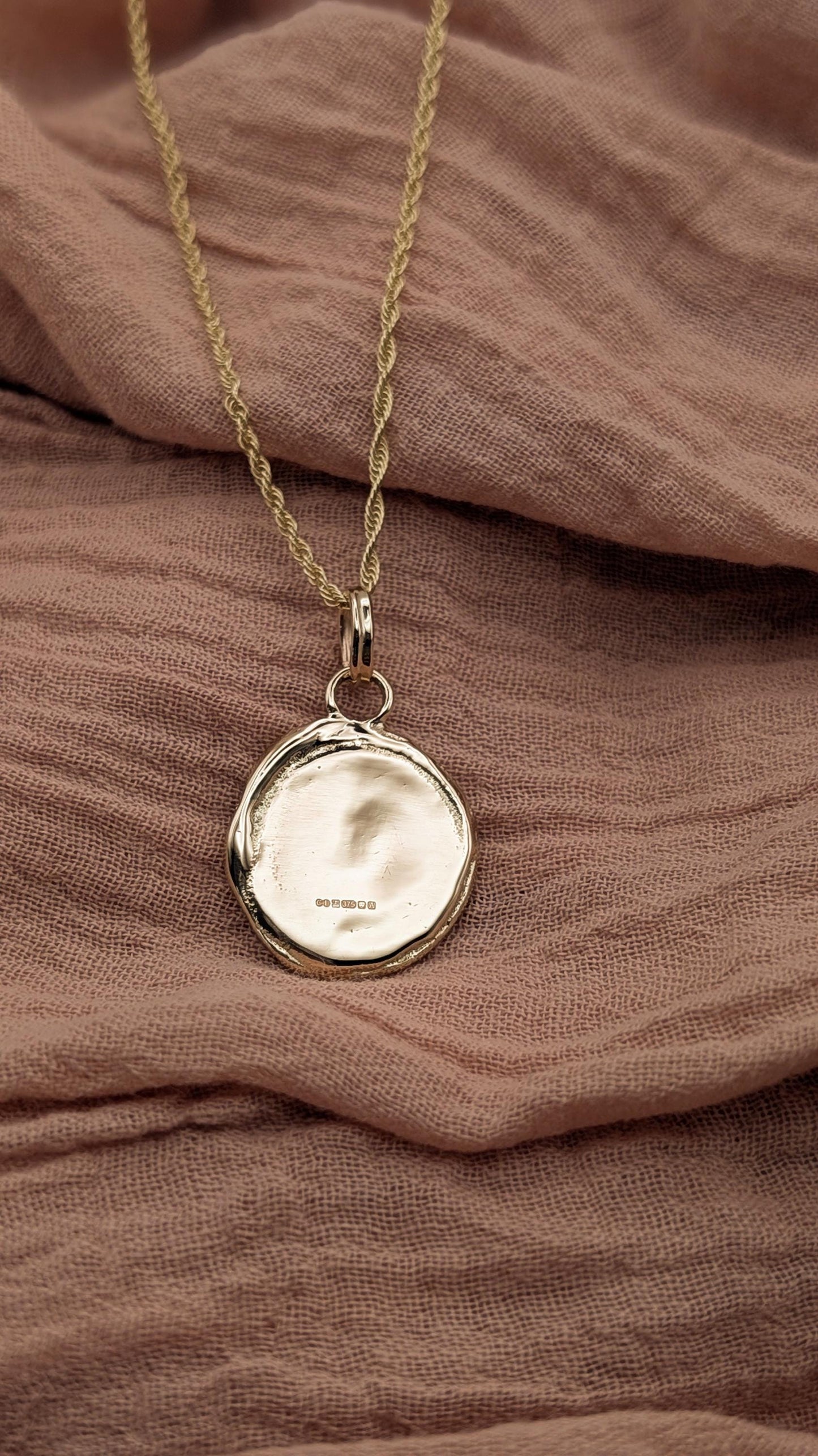 Sun Ray Pendant in Solid Sterling Silver, 9ct or 18ct Gold