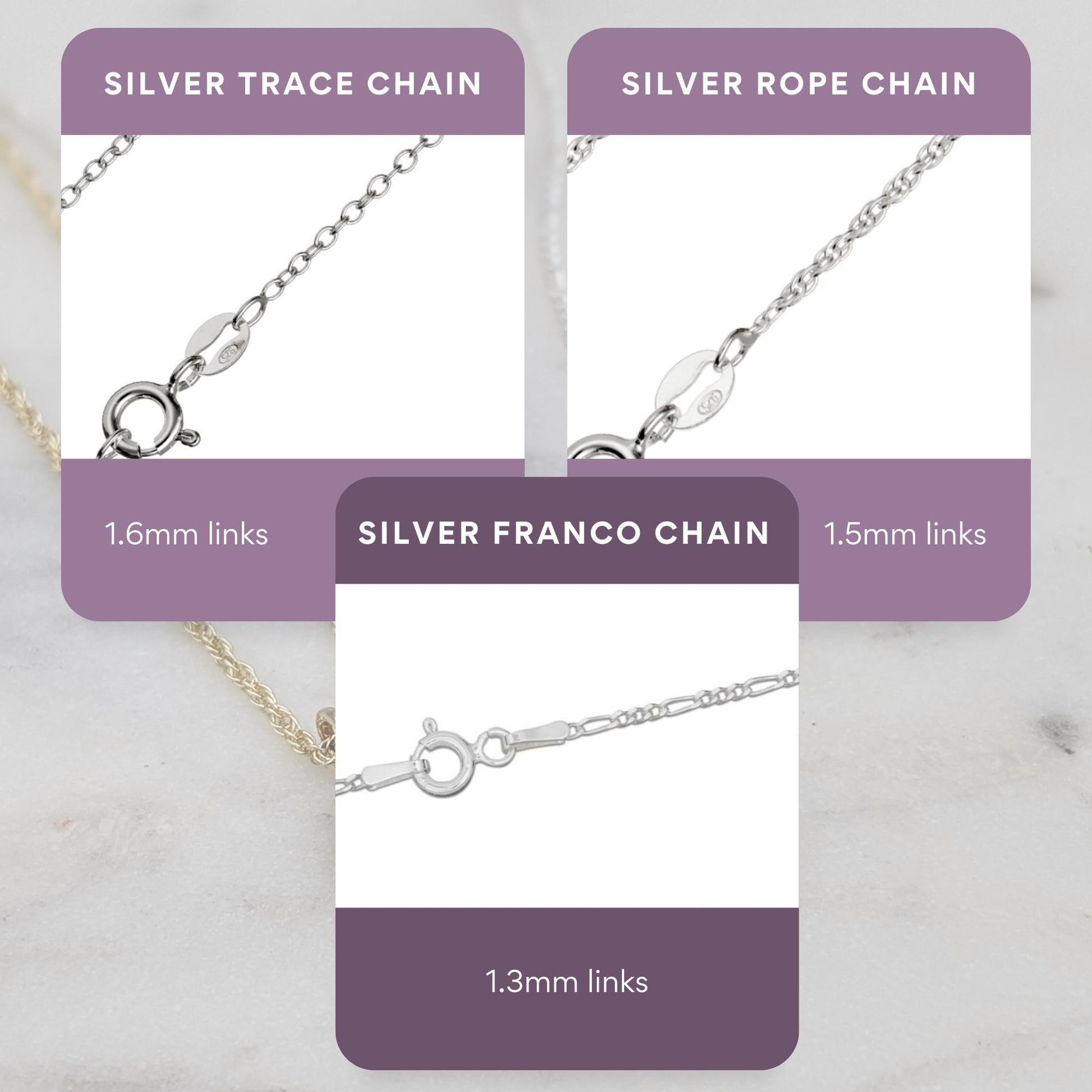 Star Sign Zodiac Personalised Pendant Necklace ~ Solid Sterling Silver, 9ct 18ct Gold