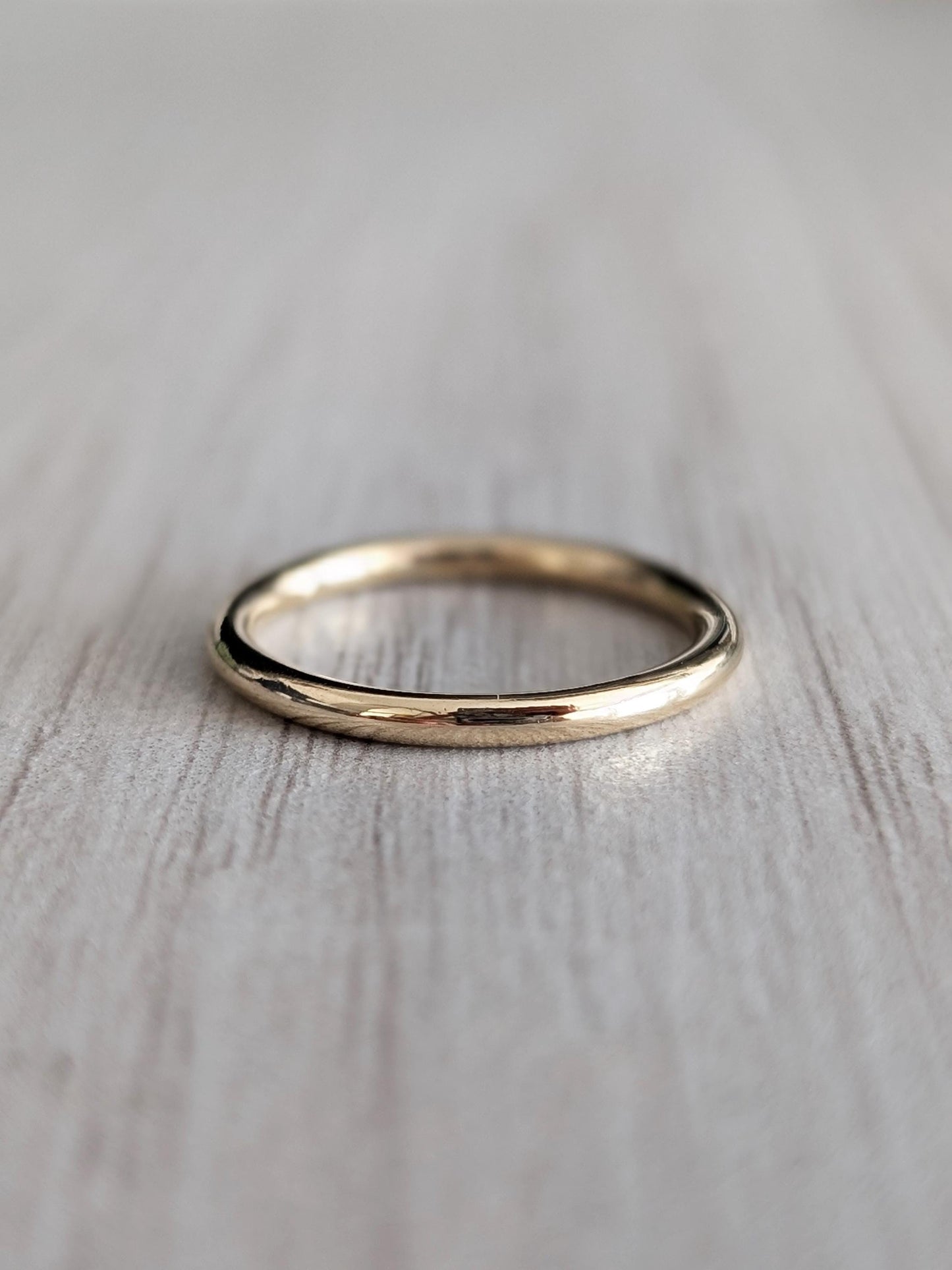 Solid 9ct Gold Stacking Rings Set ~ stackable, recycled gold, engagement, wedding, textured