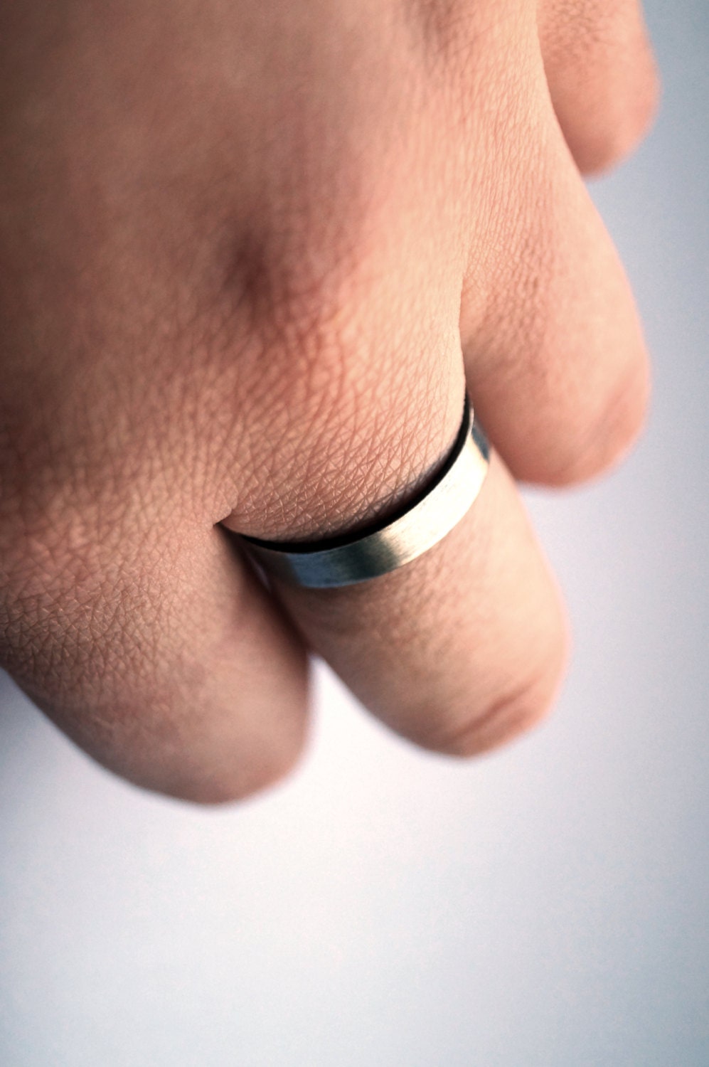 Recycled Sterling Silver Band