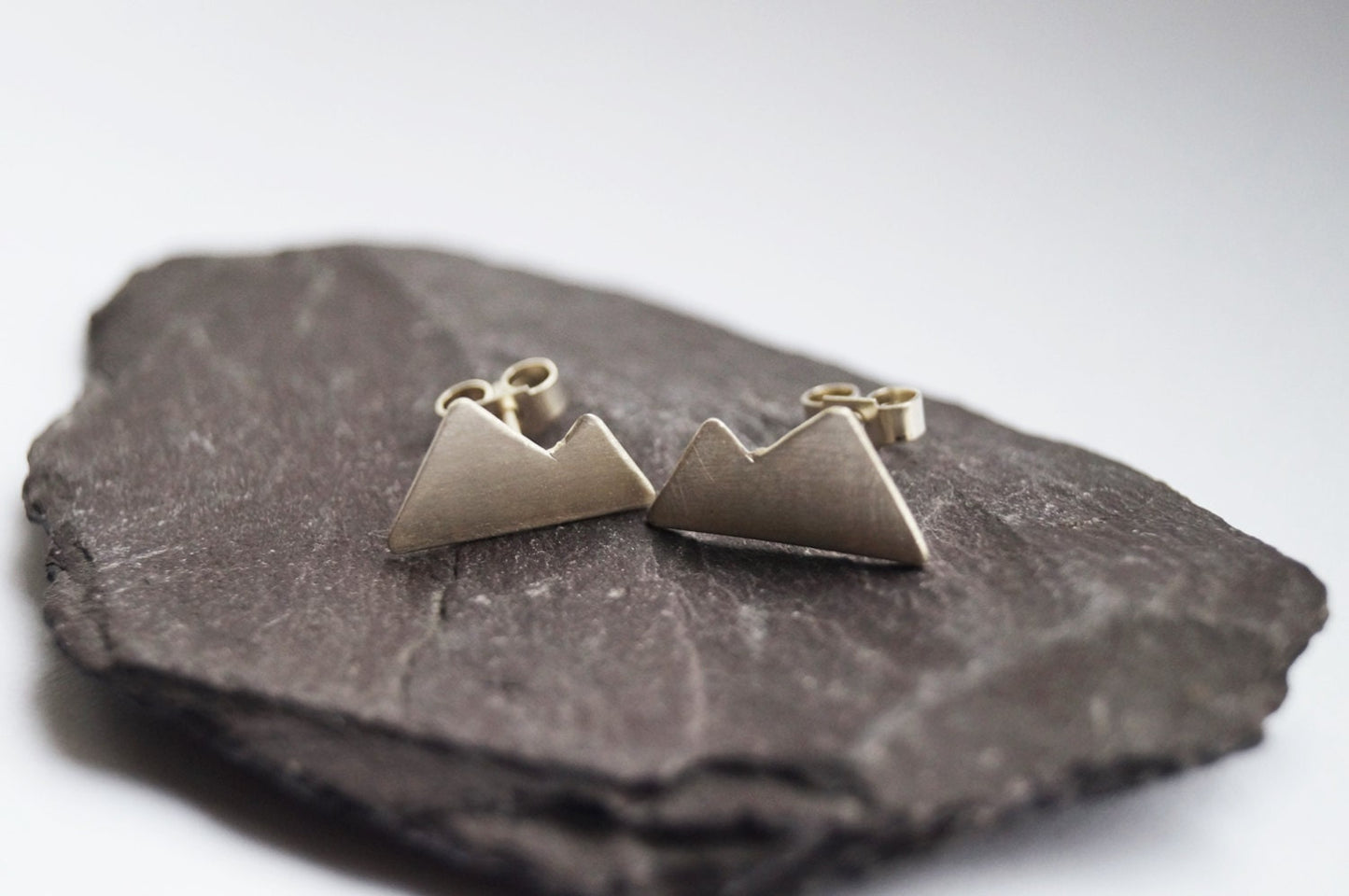 Little Mountains Sterling Silver Earrings