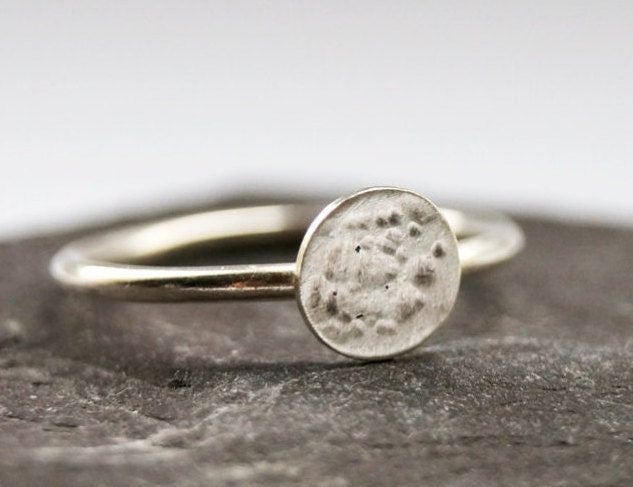 Little Moon Sterling Silver Ring