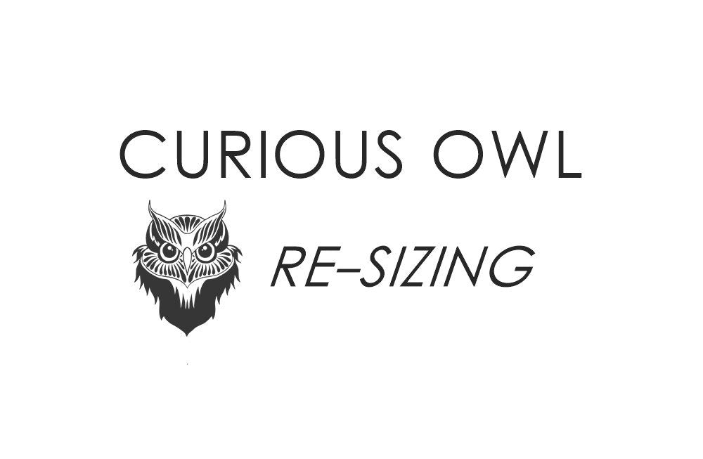Re-Sizing For Rings & Bangles (Curious Owl designs only)